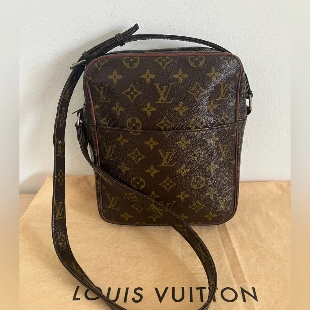 Louis Vuitton Marceau Shoulder Crossbody Messenger Bag Unisex Rare 1970-80 EUC